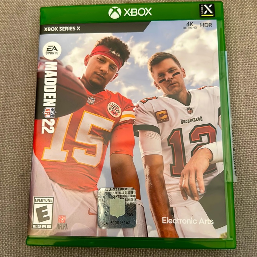 Xbox Series X Madden 22. New.